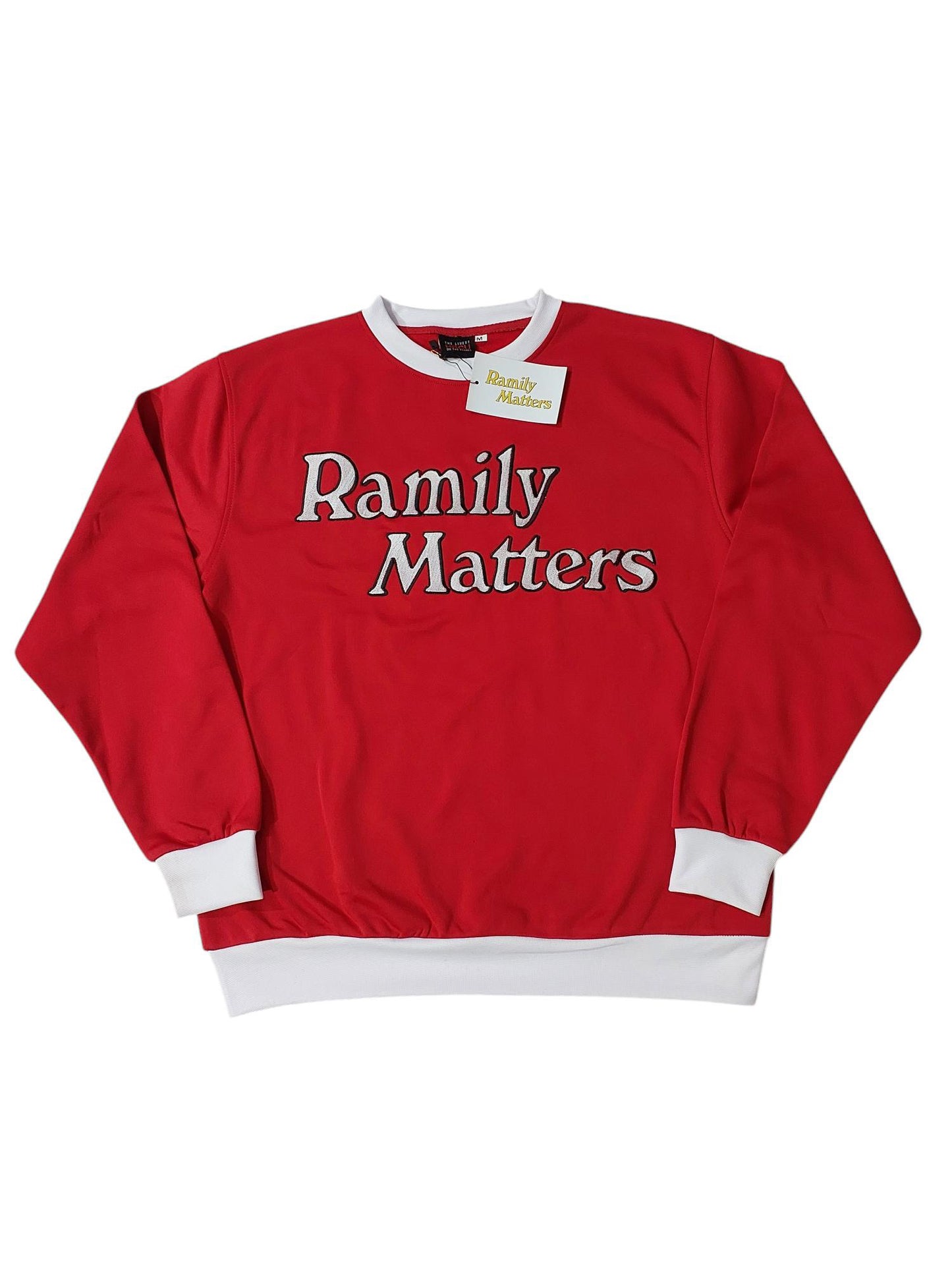 *PRE ORDER* "RAMILY RED & WINSTON WHITE" RAMILY MATTERS CREW